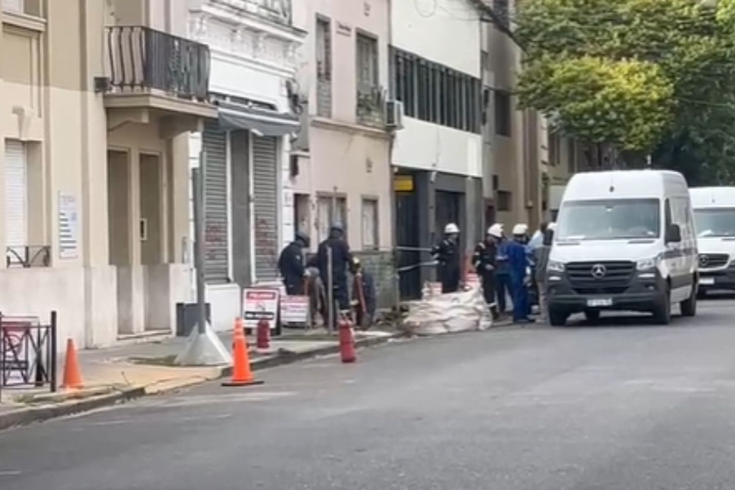 Detectaron una fuga de gas en una cuadra del centro