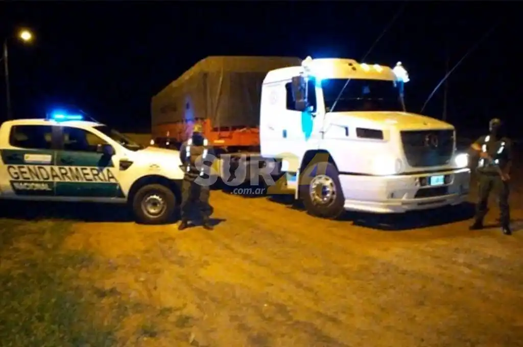 Gendarmería incautó 142 toneladas de soja ilegal