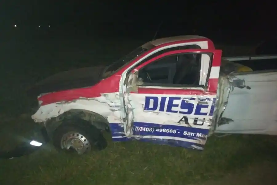 Otro nuevo fuerte accidente sobre la Ruta Nacional 34: un hombre resultó herido