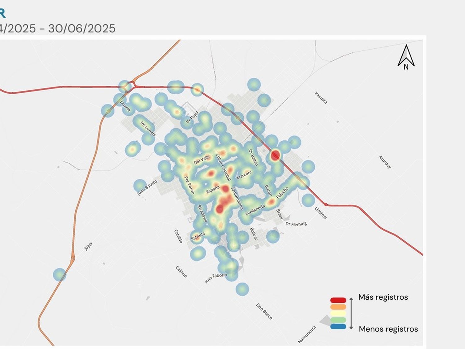 Observatorio Vial: Junio concentró la mayor cantidad de siniestros viales