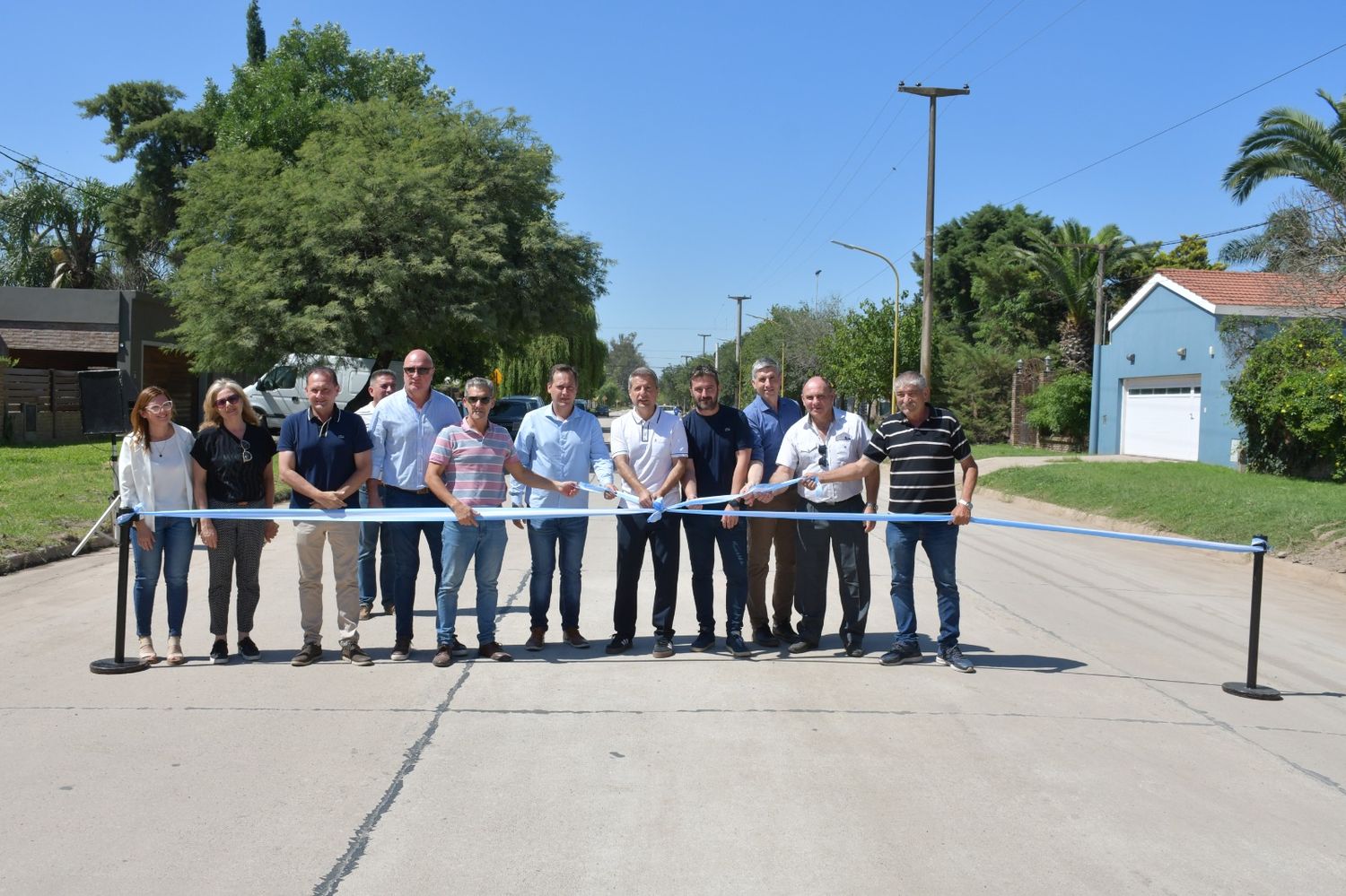 Inauguraron segunda etapa de pavimentación de Av. de la Universidad
