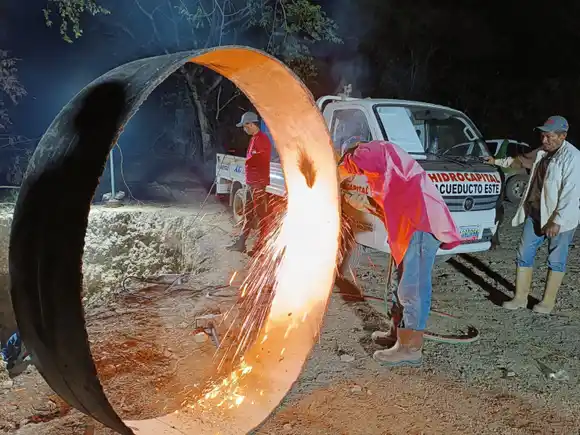 Culminan reparaciones del sistema Tuy III que surte de agua a Caracas
