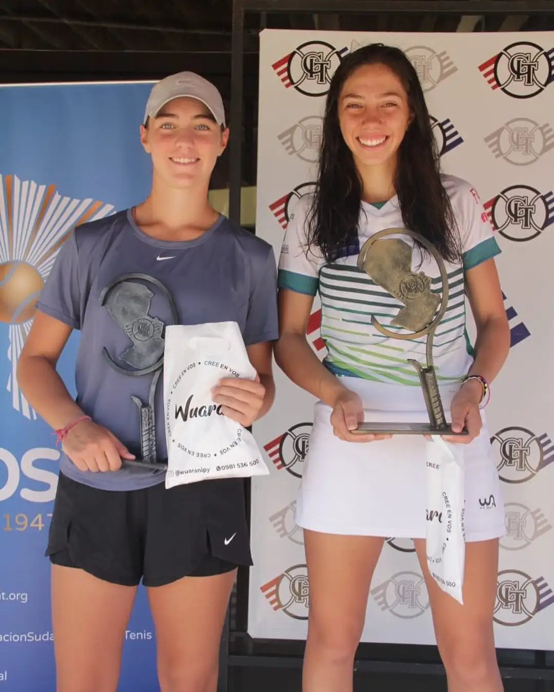Grassi y Rivoli, protagonistas de la final U16 en Asunción.