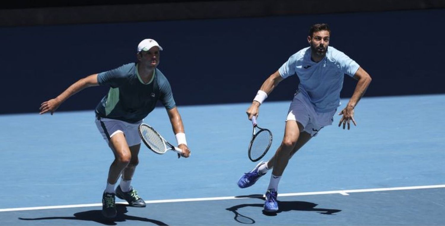 Zeballos y Granollers quedaron afuera en dobles del Abierto de Australia