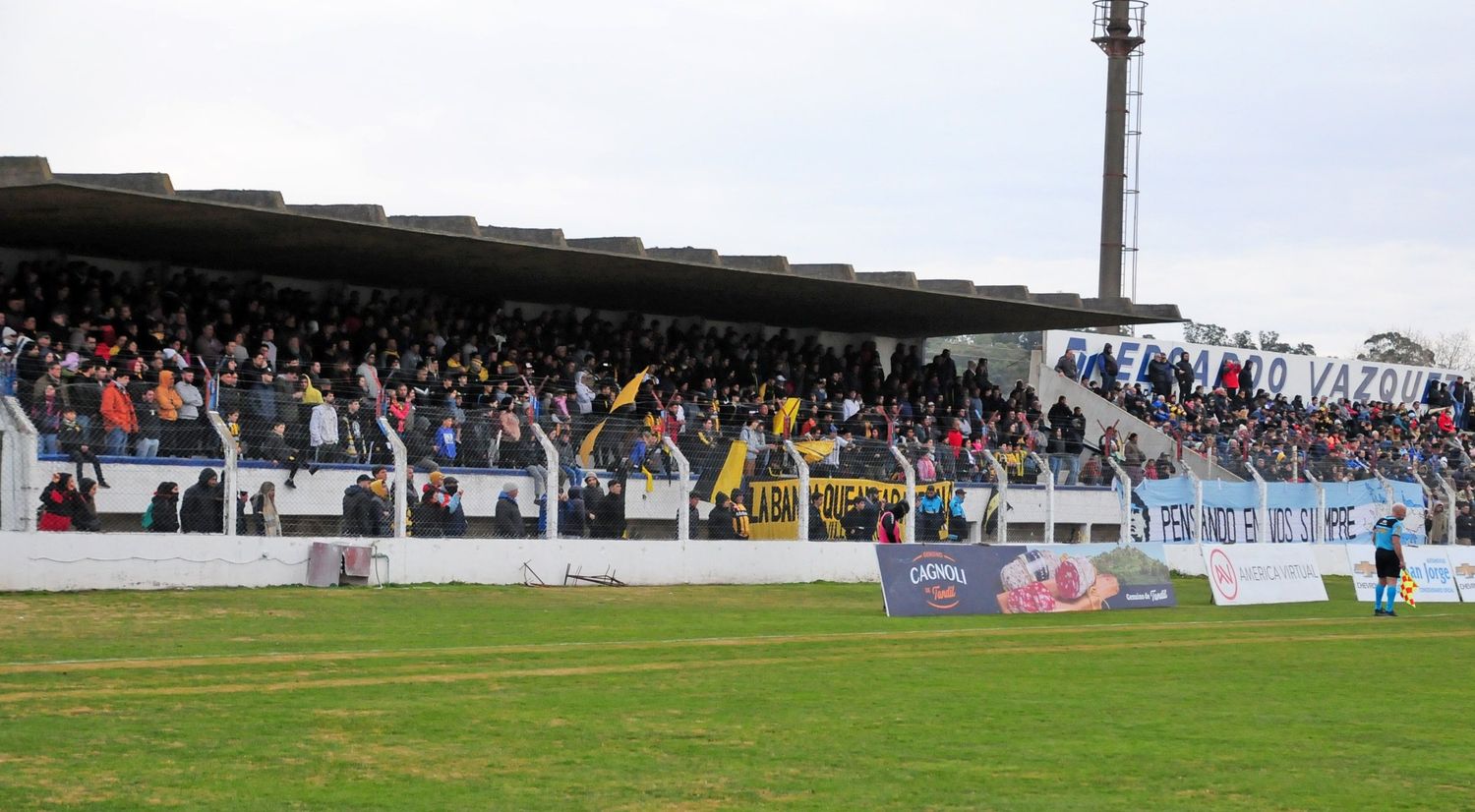 Santamarina tuvo gran acompañamiento hace dos semanas.