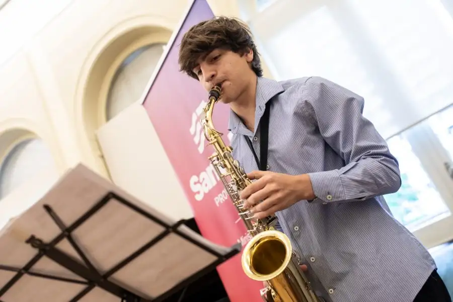 El Gobierno provincial presentó este jueves en la ciudad capital el 25° Festival de Jazz de Santa Fe. PGPSF