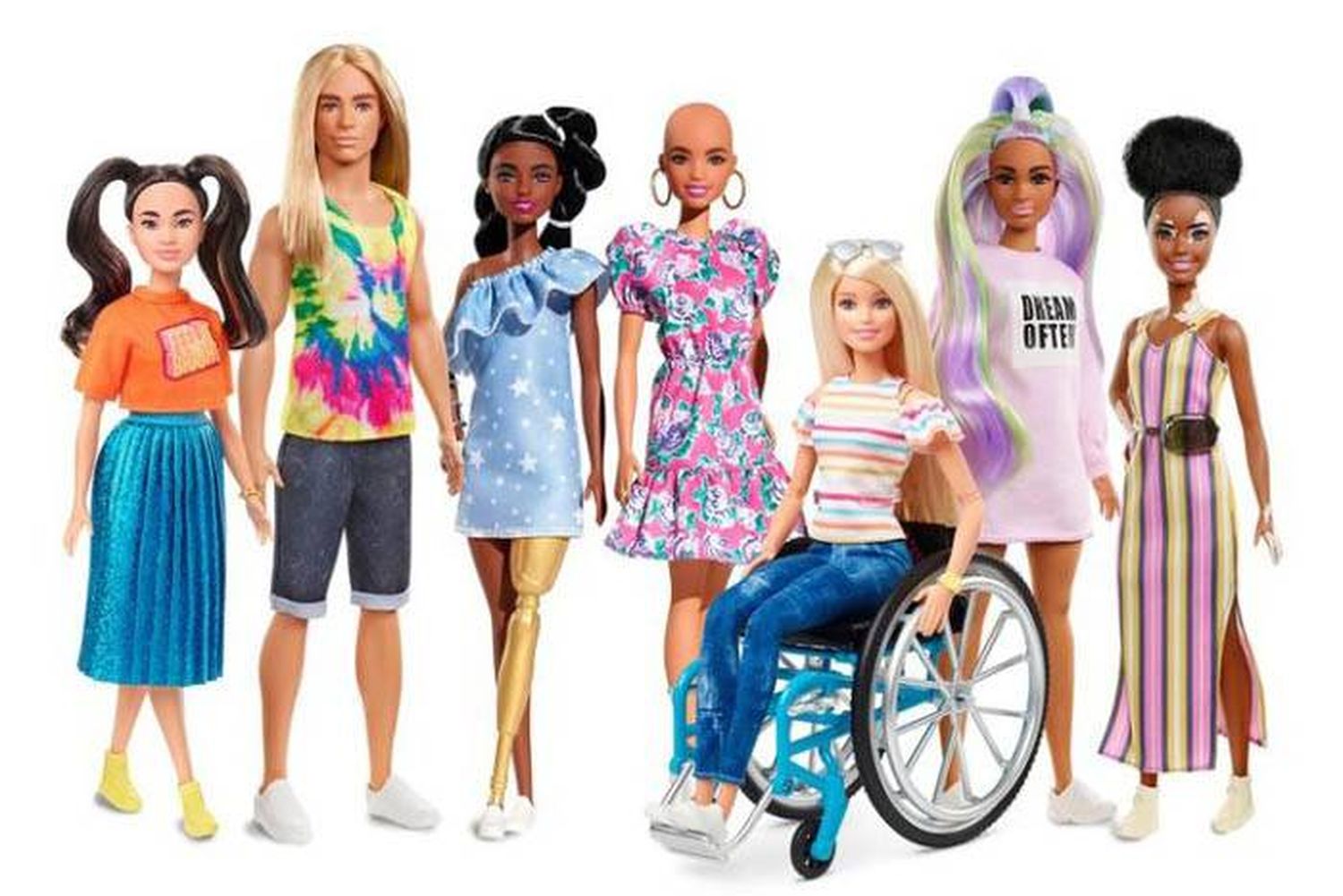 Las muñecas "Barbie" ahora inclusivas