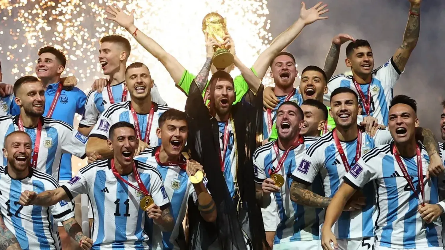 La Selección Argentina de fútbol.