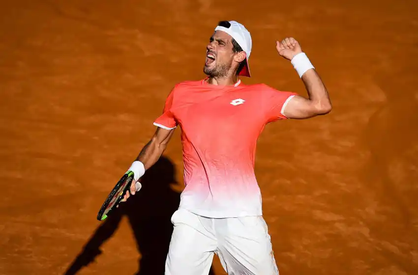 Guido Pella ganó un partidazo y es semifinalista