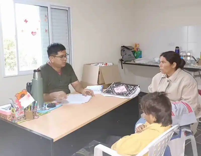 Renovaron atenciones integrales de salud 
para las familias de colonia Fermín Báez