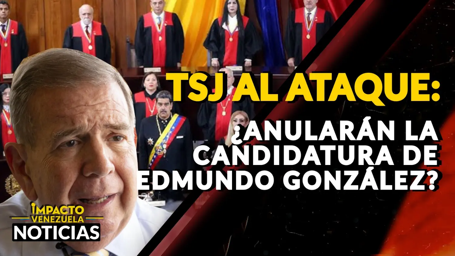 TSJ AL ATAQUE ¿Anularán la candidatura de Edmundo González? – VIDEO