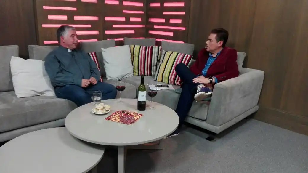 Martin Bourdette, Párroco de San Antonio, en La Picada de los viernes