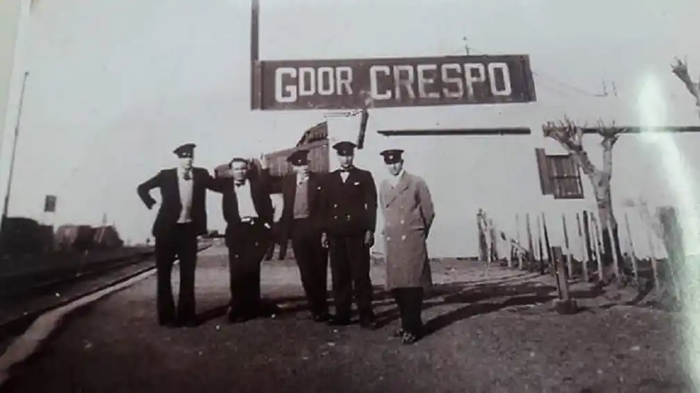 De estación ferroviaria a ciudad: el origen de Crespo según Orlando Britos