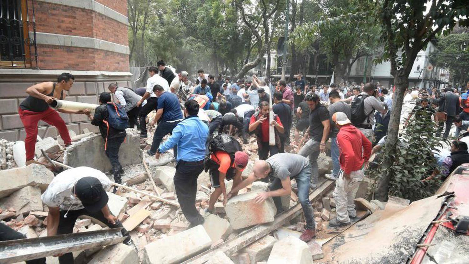 Cancillería informó que no hay argentinos entre las víctimas del terremoto en México