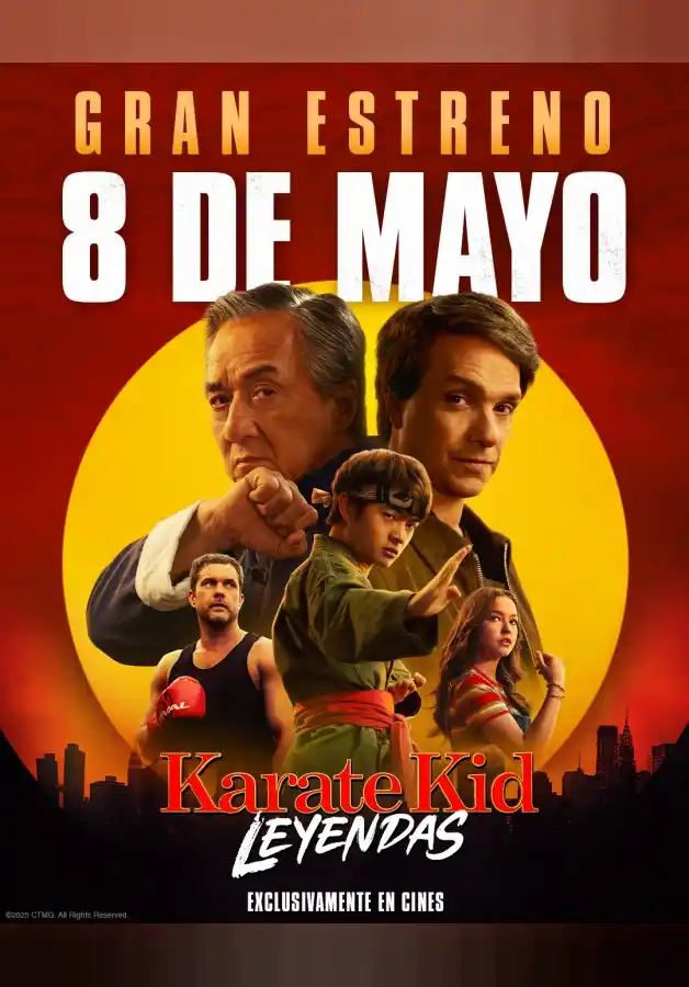 "Karate Kid: Leyendas" es uno de los estrenos de hoy.