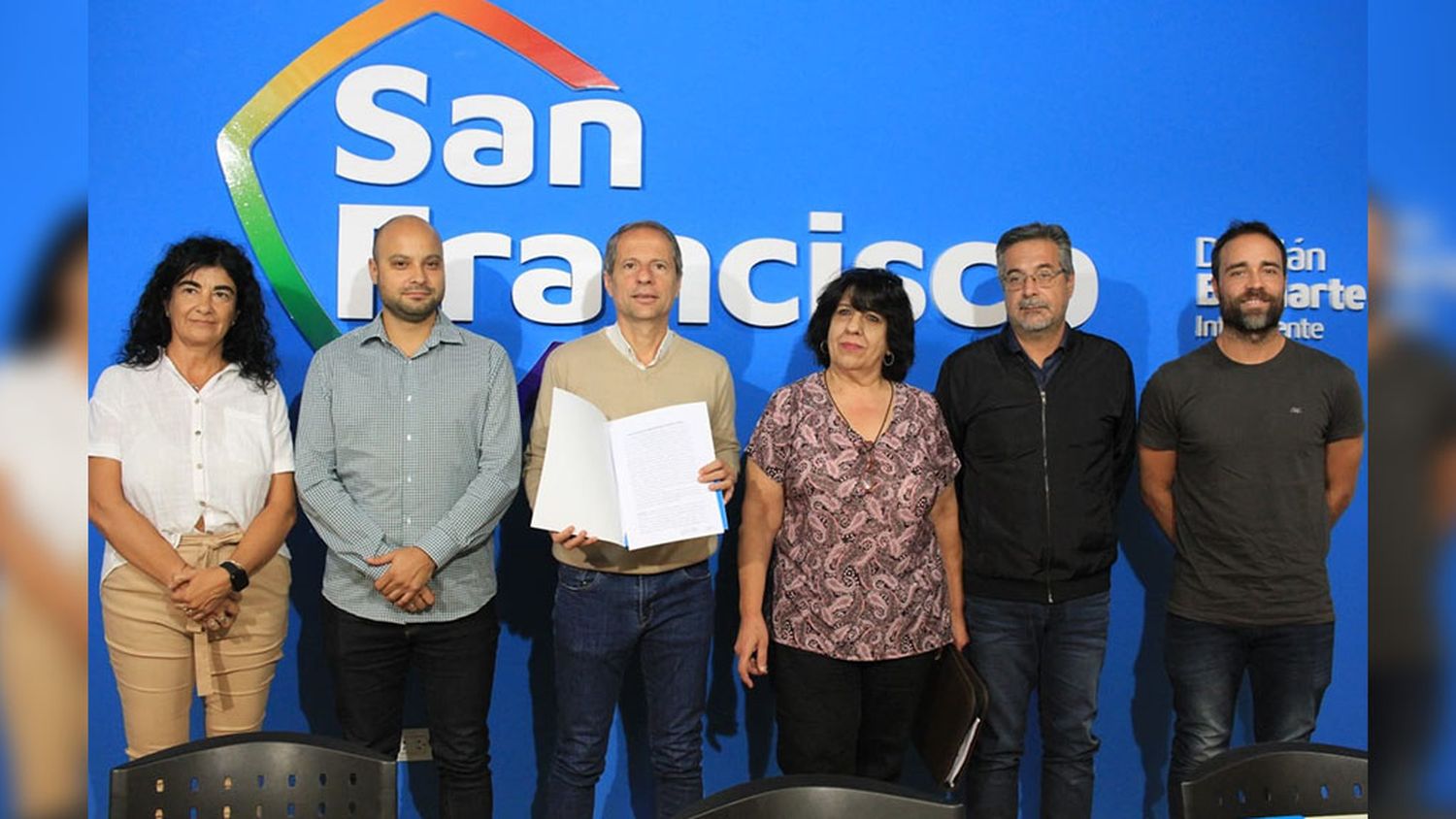 El convenio fue firmado por el municipio sanfrancisqueño y los colegios de profesionales a fines