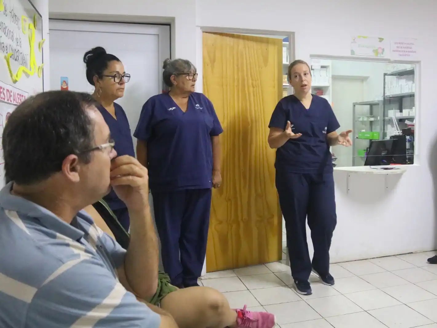 Dictaron una charla abierta sobre sífilis en el CAPS Pueblo Nuevo