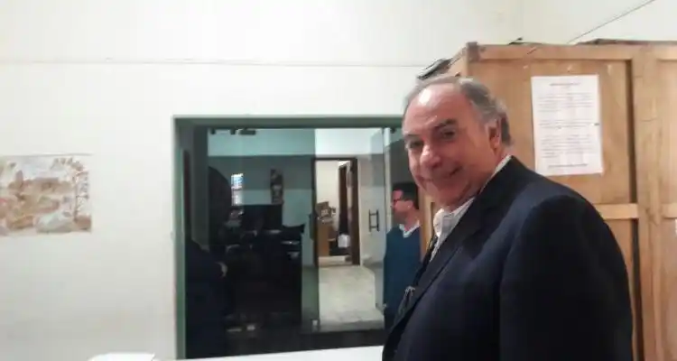 Barbieri ingresó a Fiscalía para declarar como imputado en la causa San Francisco