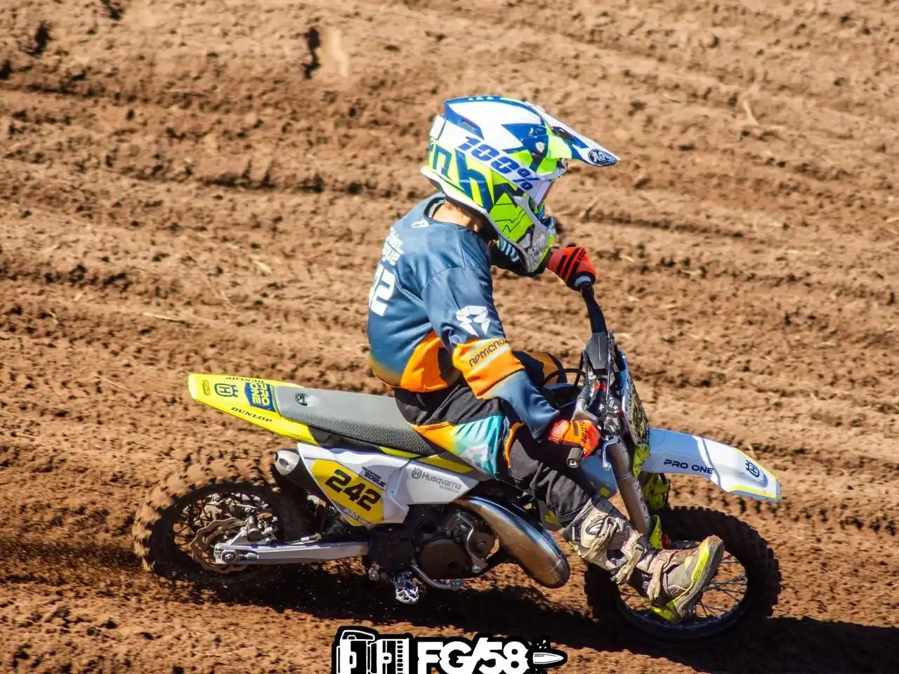 Valentino Bogue representó a Gualeguay en la segunda fecha del Campeonato Argentino de Motocross