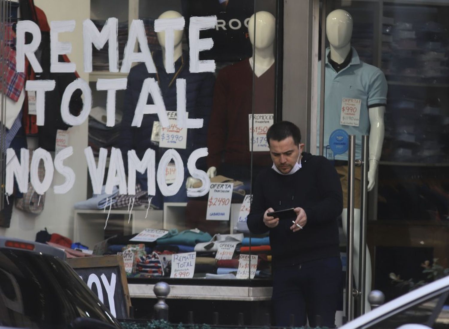 En el año de la pandemia, la economía argentina se desplomó un diez por ciento