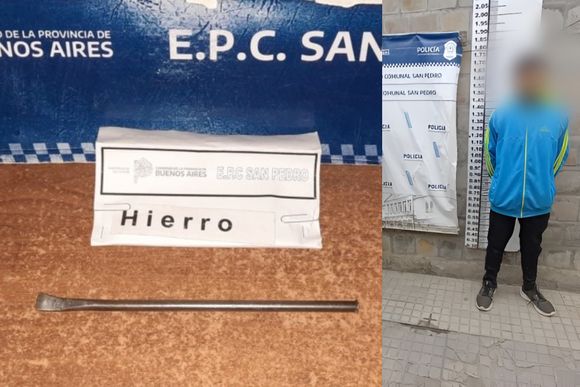 Le robó el celular a un anciano y lo detuvieron
