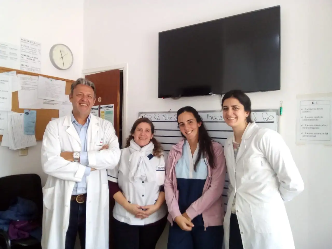 Parto humanizado en el Hospital Santamarina