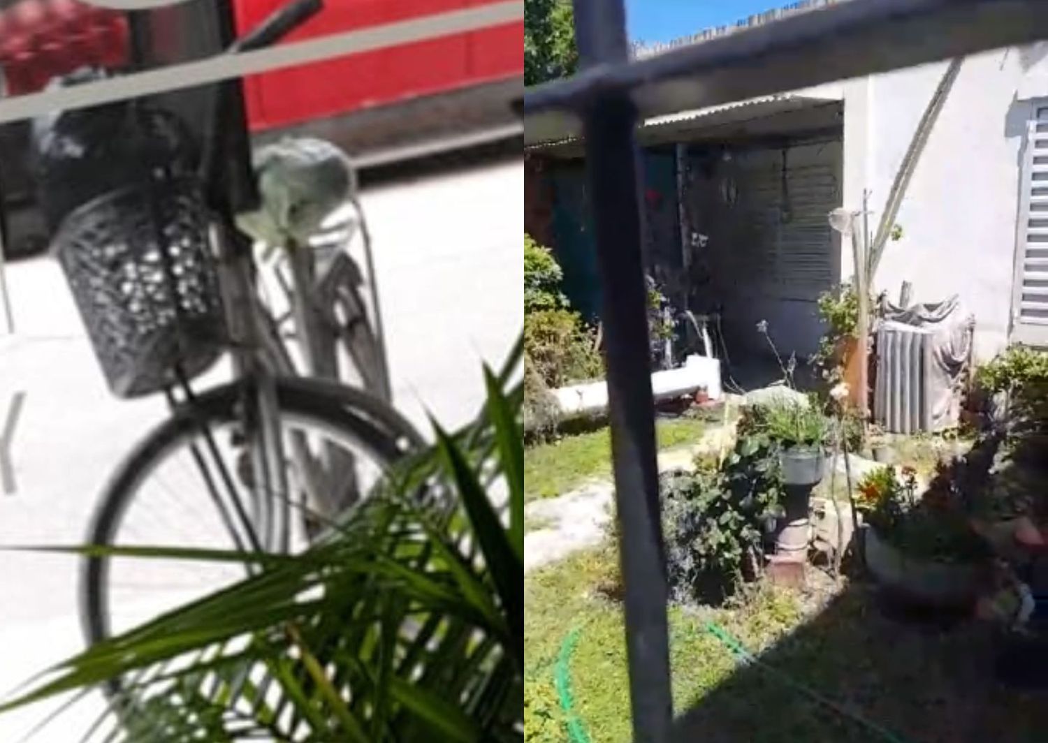 Saltaron la reja de la casa y le robaron la bici