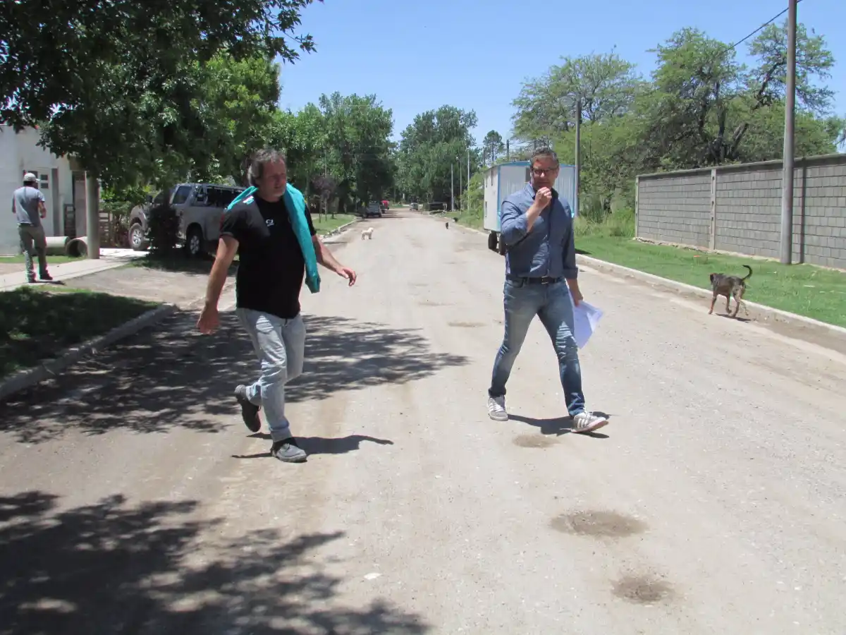 Freyre: pavimentarán dos cuadras  de la calle Vélez Sarsfield  