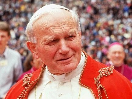 El papa Juan Pablo II.