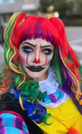 Norkys Batista estrenó maquillaje en Halloween. Foto Instagram