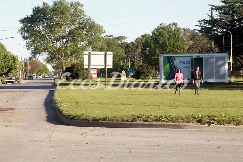 Ladrones con su accionar azotan a comercios de un sector de la ciudad