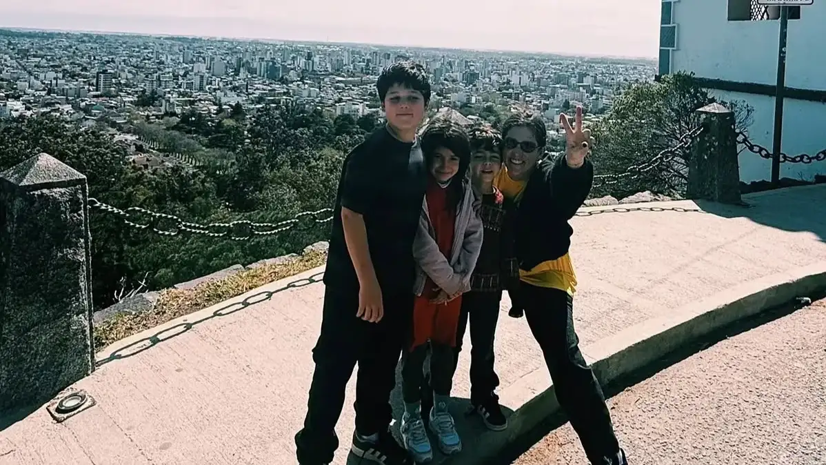 Fotografía compartida por Juana Repetto en su red social Instagram.