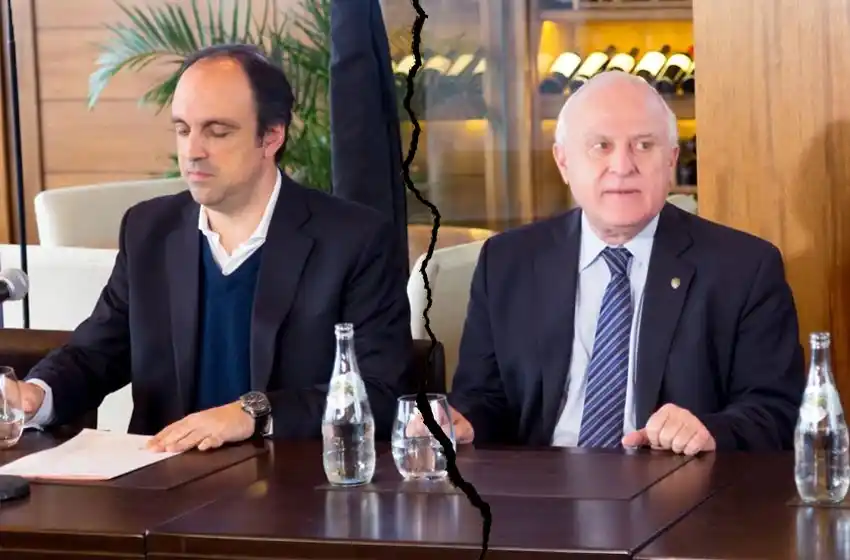 Miguel Lifschitz y José Corral se enfrentaron tras la baja de una megaobra para la provincia