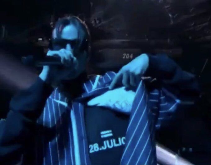 Danny Ocean no dejó de recordar la importancia de la fecha. Foto captura