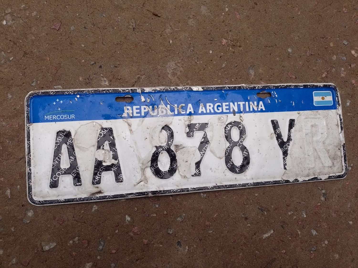 Se encontró patente AA878Y en 11 de septiembre