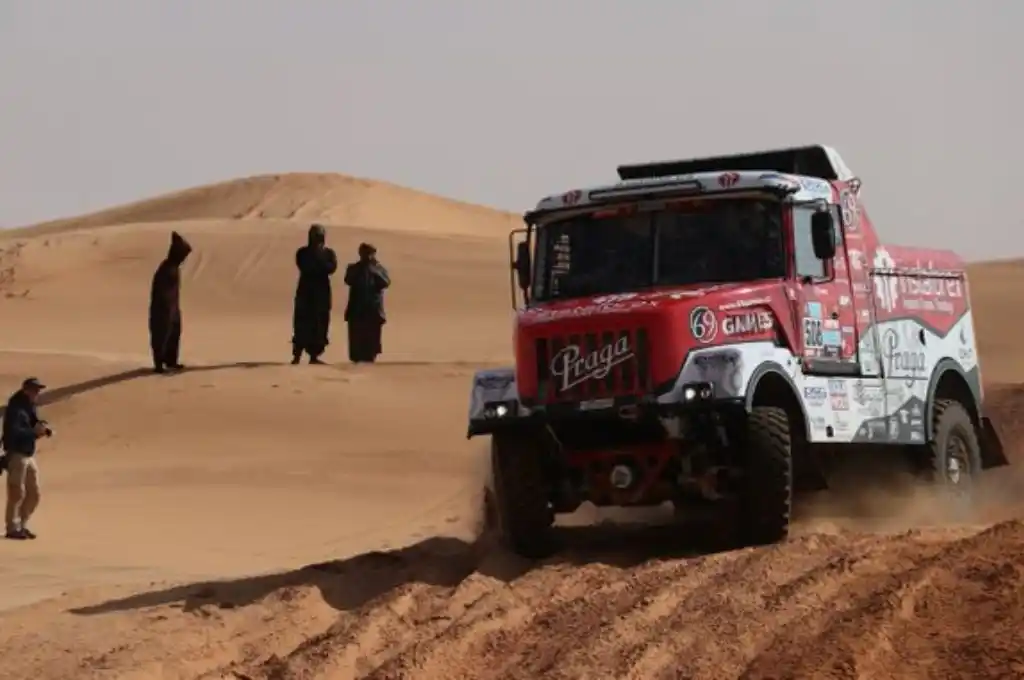 Accidente en el Dakar