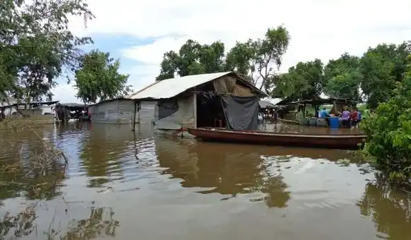 Esta es la DOLOROSA realidad de los afectados por lluvias en Delta Amacuro