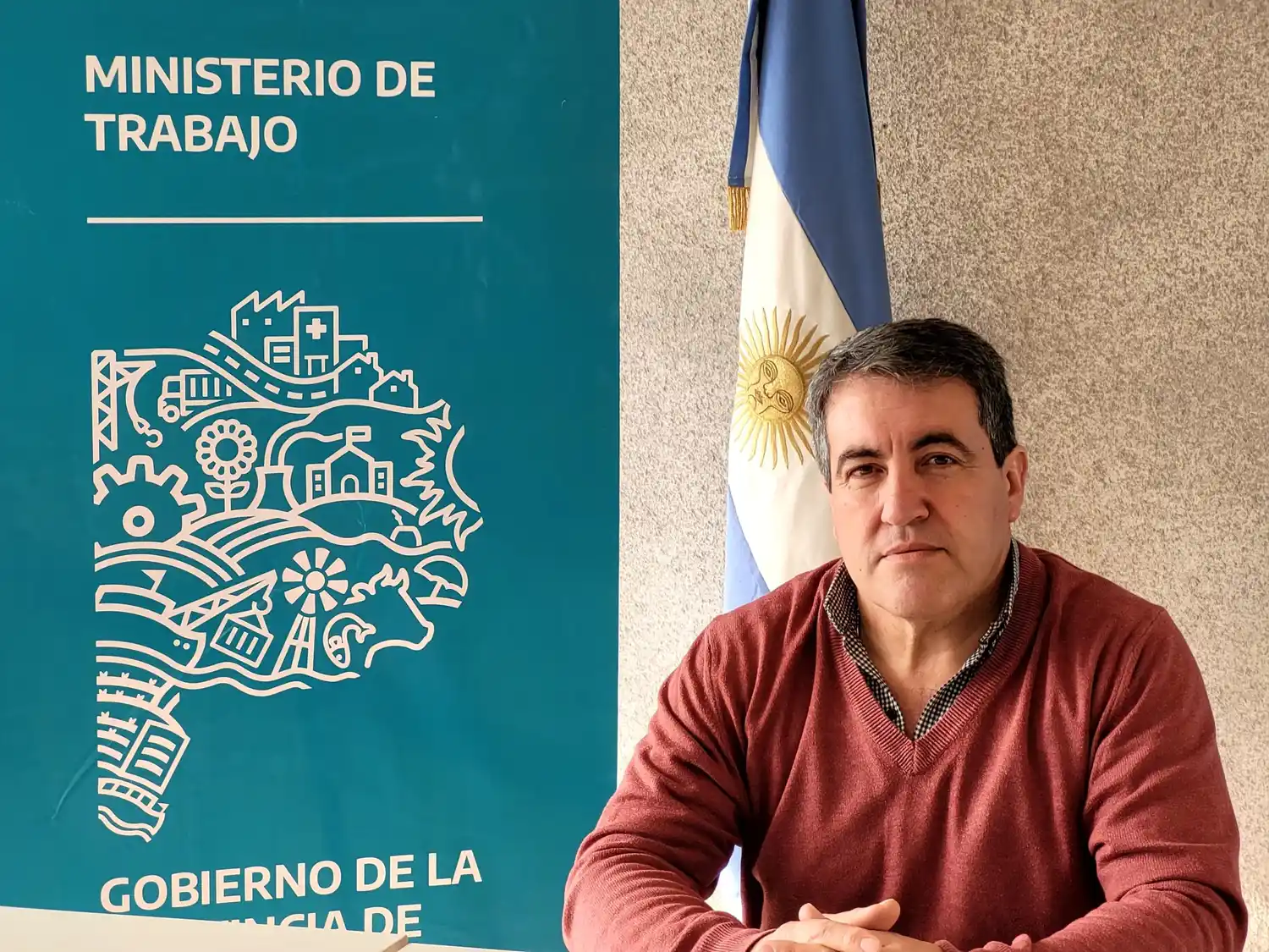 Un delegado de Trabajo que proviene “de la parte gremial”