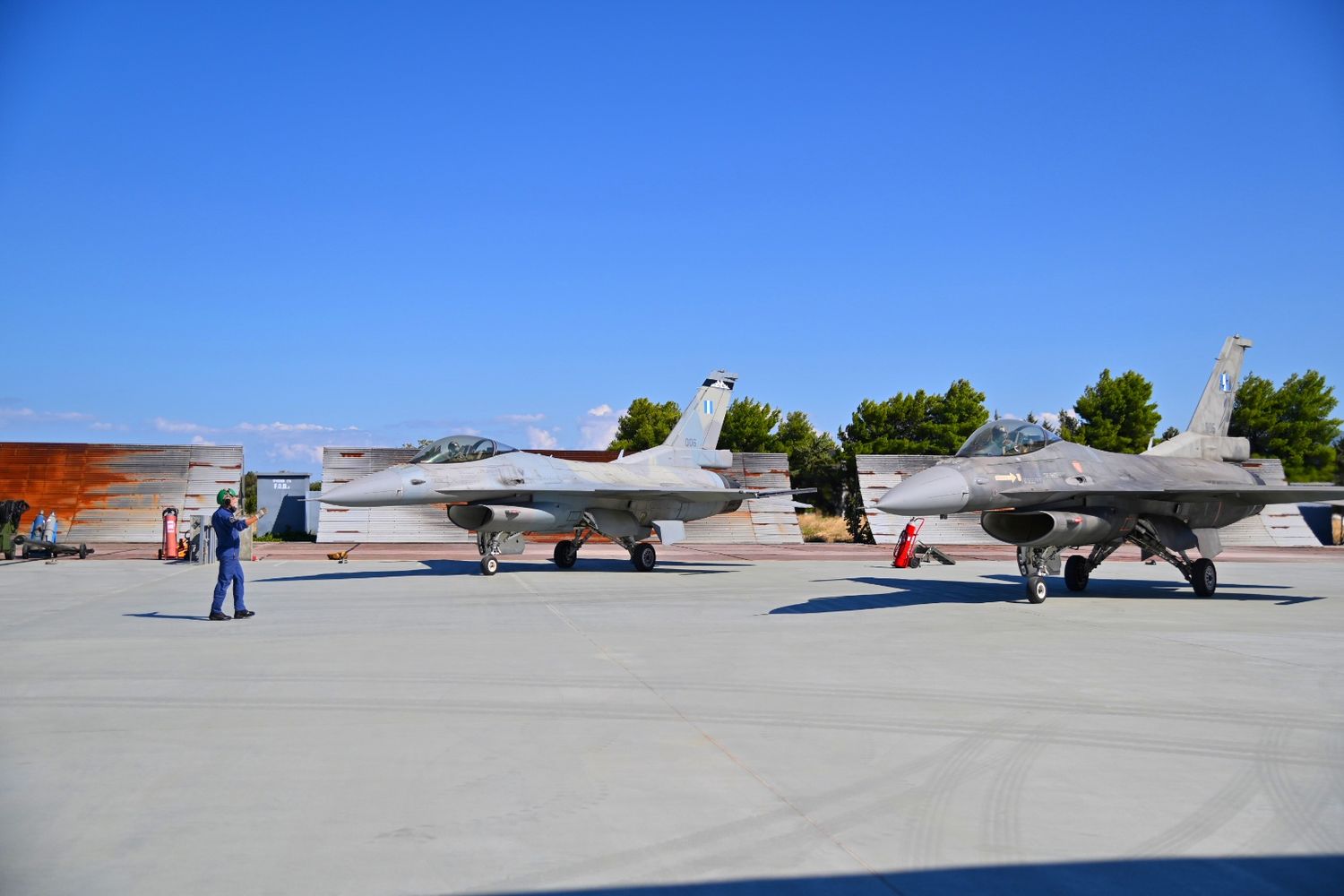 Hellenic Air Force receives its first two F-16V «Viper» jets