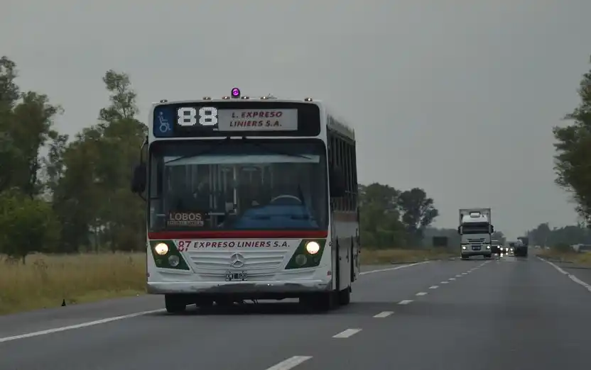Línea 88 que recorre Cañuelas, Monte y Lobos está fuera de servicio