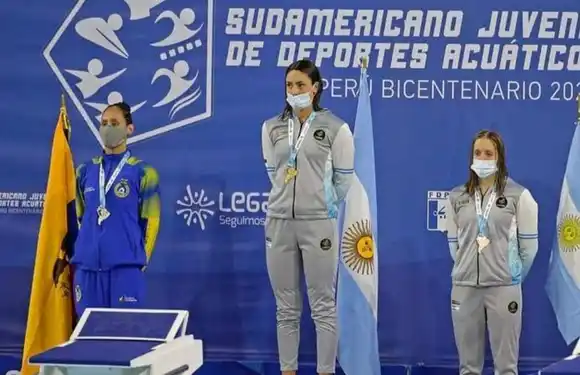 Baldino y Gauna completaron el Sudamericano con una buena cosecha