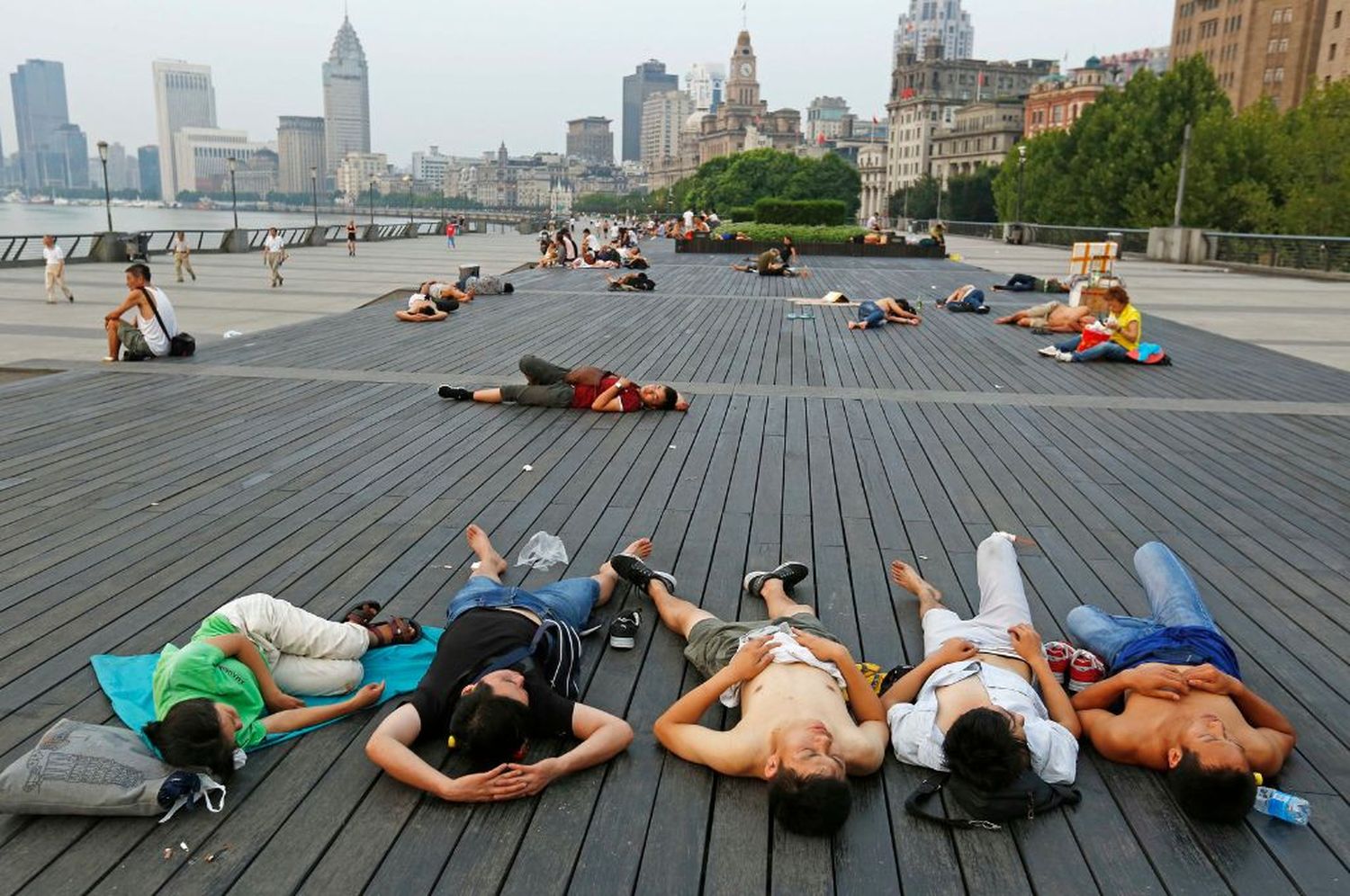 Ola de calor en China: Shanghái registró este lunes la temperatura más alta en los últimos cien años