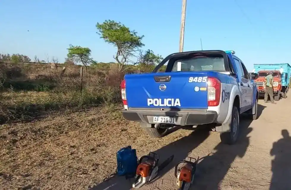 Las Varillas: tres detenidos por provocar fuego en monte nativo