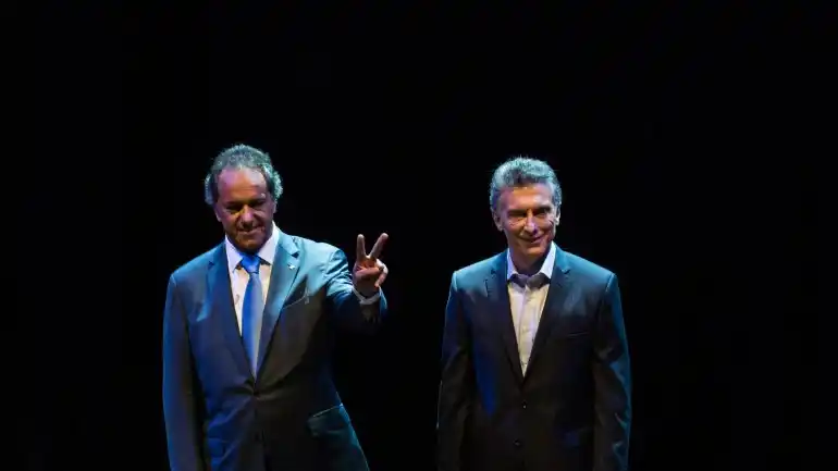 Elecciones 2015: El debate entre Scioli y Macri alcanzó los 53 puntos de rating