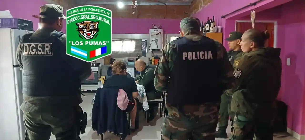 allanamiento los pumas cenado tuerto guardia rural - 1