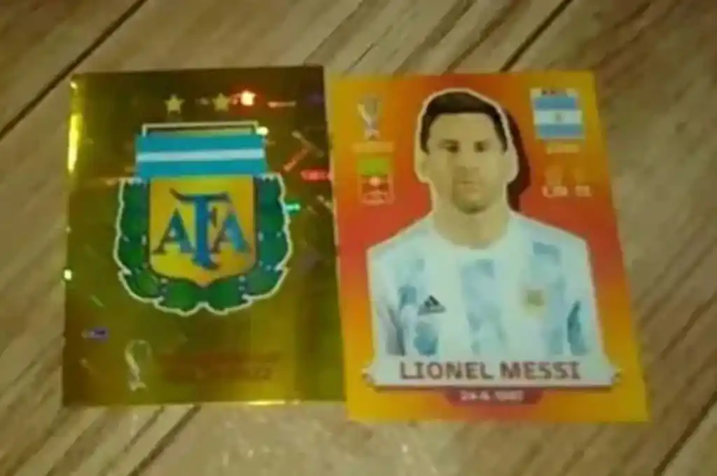 Locura mundial: piden hasta 80 mil pesos por la figurita de Messi