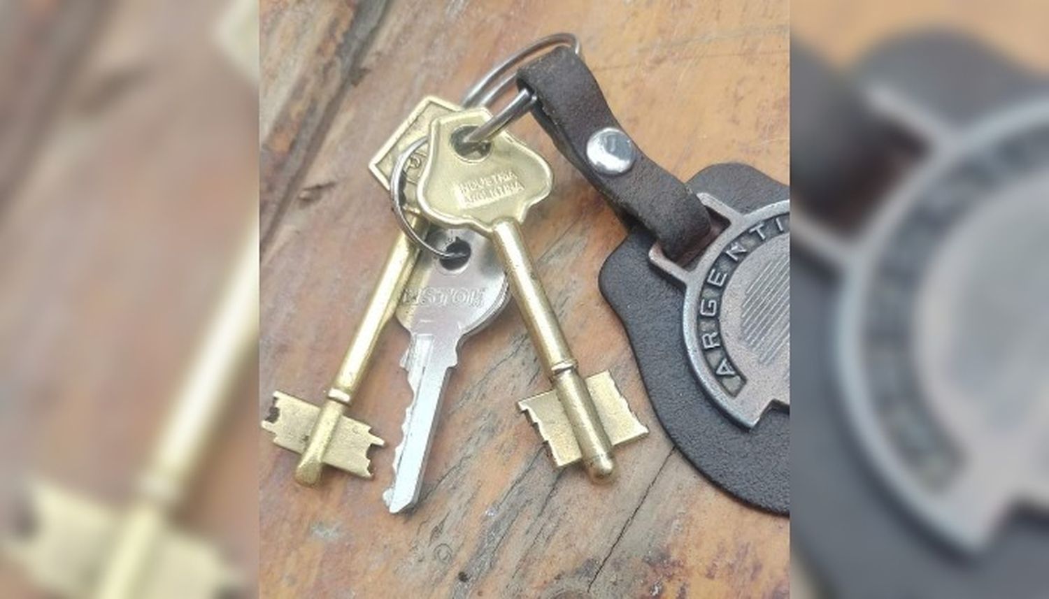 Juego de llaves encontrado