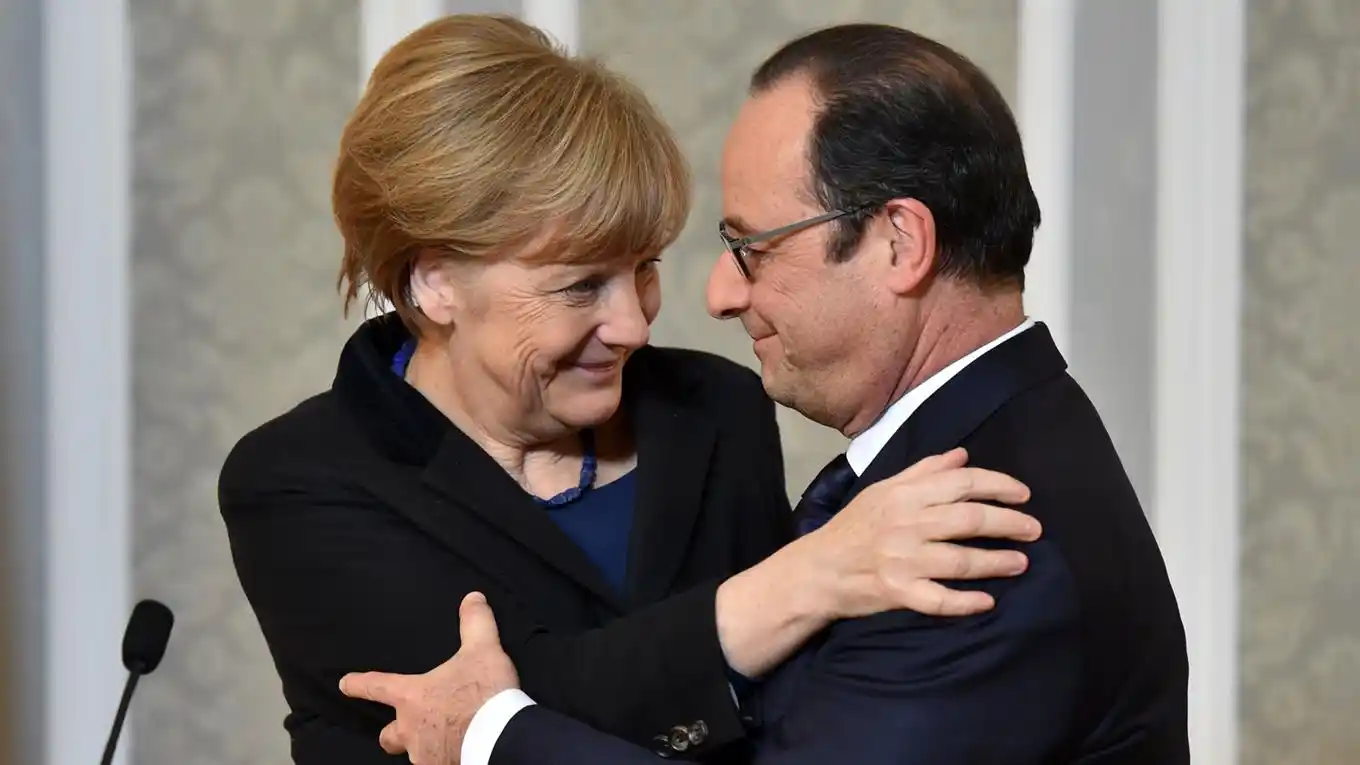 Merkel y François Hollande, duros con el Reino Unido