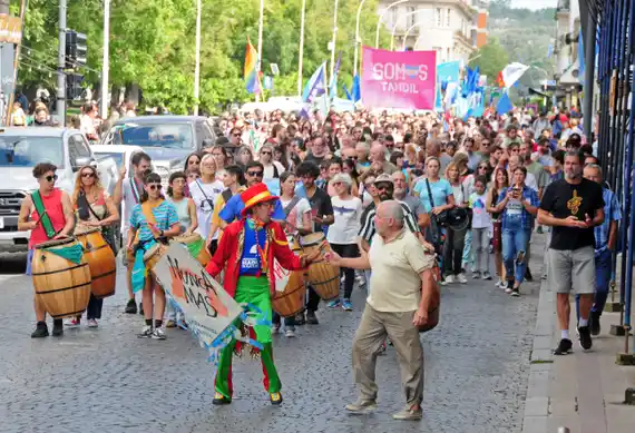 "Con el fin de profundizar la democracia”, se realizó la marcha por el Día de la Memoria en Tandil