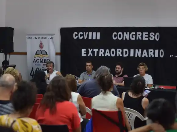 AGMER ratificó el paro y la movilización del lunes y mantiene las demandas para la audiencia del martes